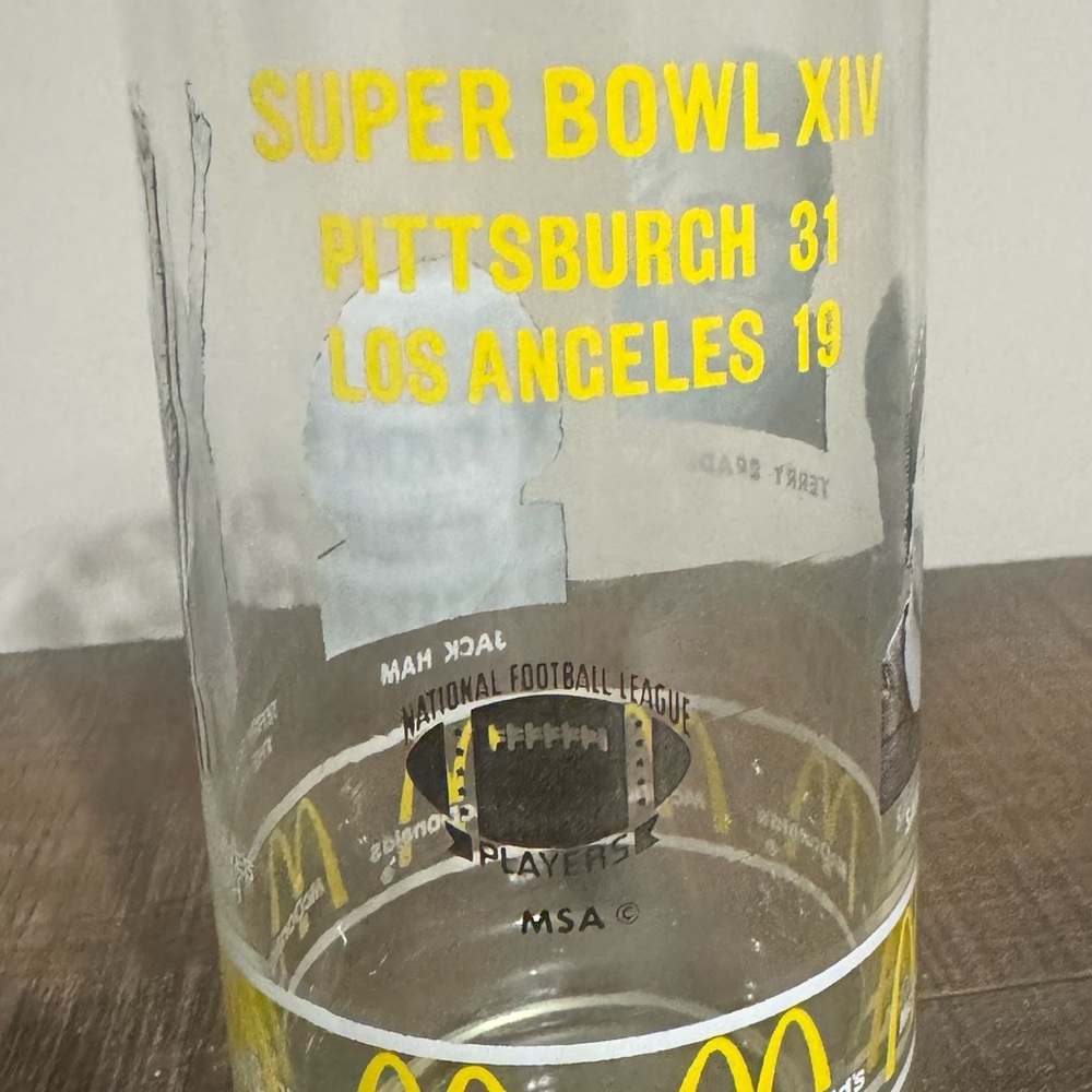 Super Bowl XIV Mcdonald’s Cup